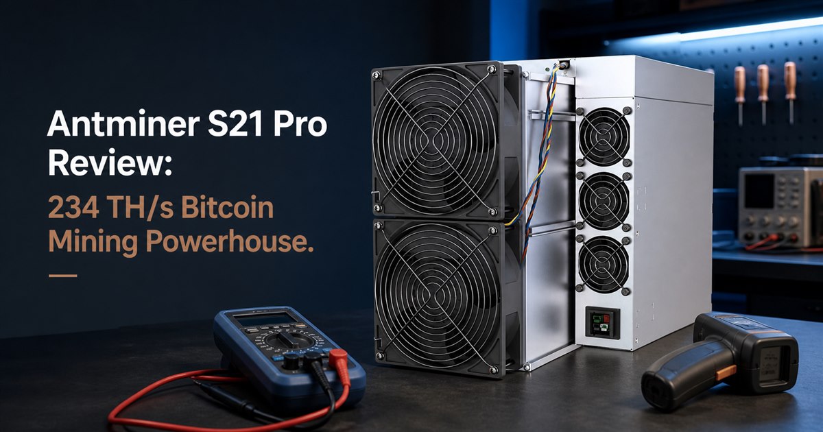 Antminer S21 Pro For Sale: Price, Review & Where to Buy (234 TH/s)