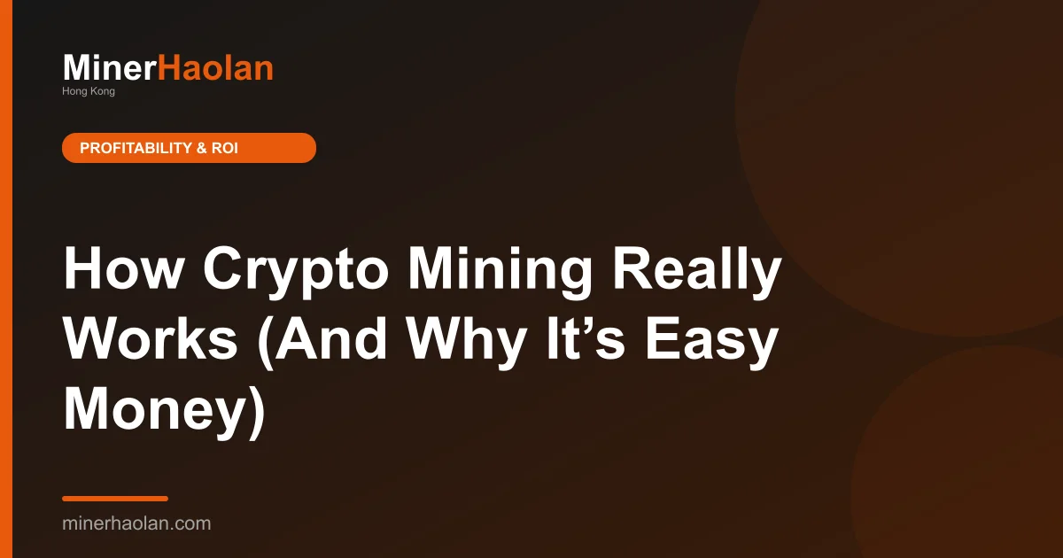 How Crypto Mining Really Works (And Why It’s Easy Money)