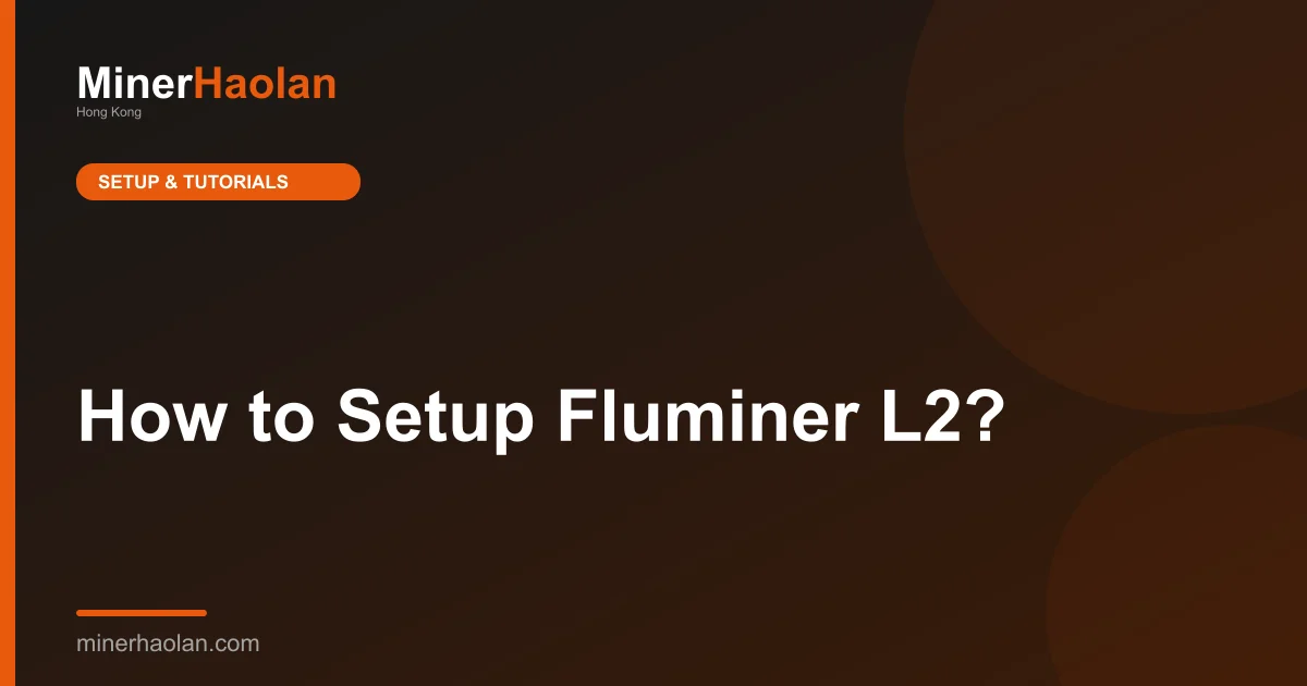 How to Setup Fluminer L2?