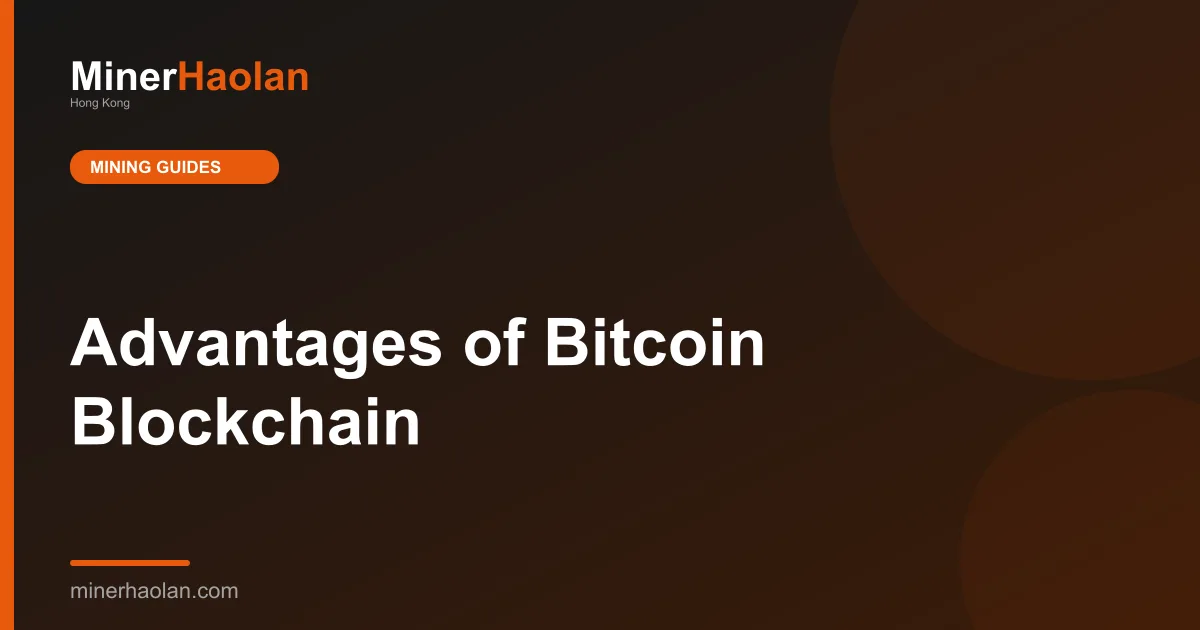 Advantages of Bitcoin Blockchain