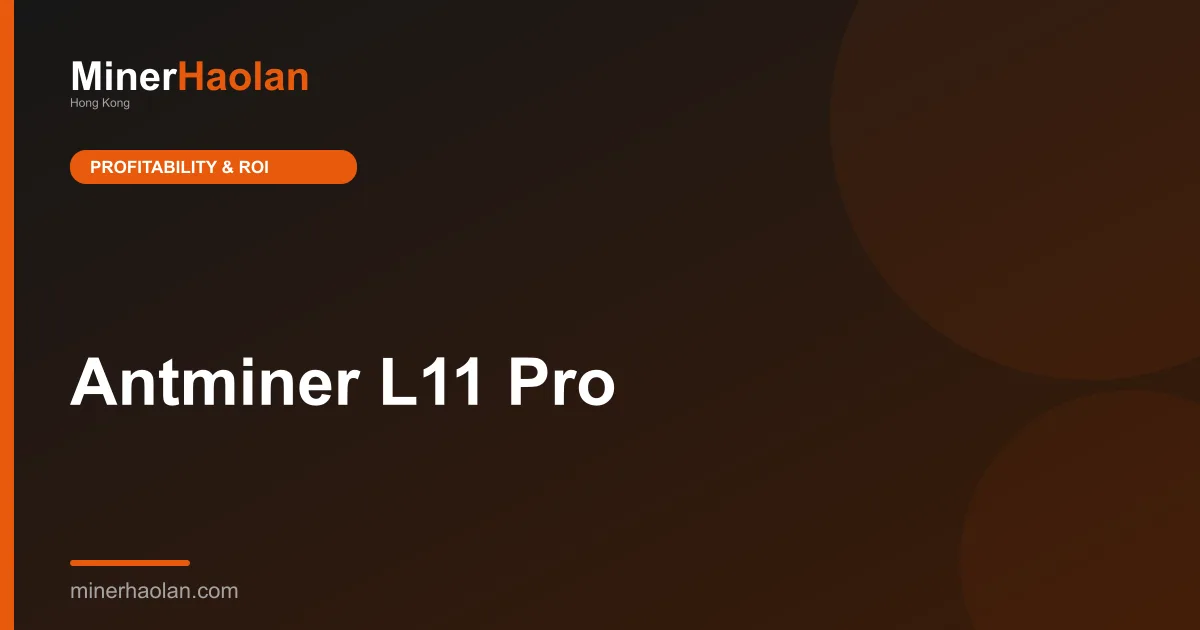 Antminer L11 Pro