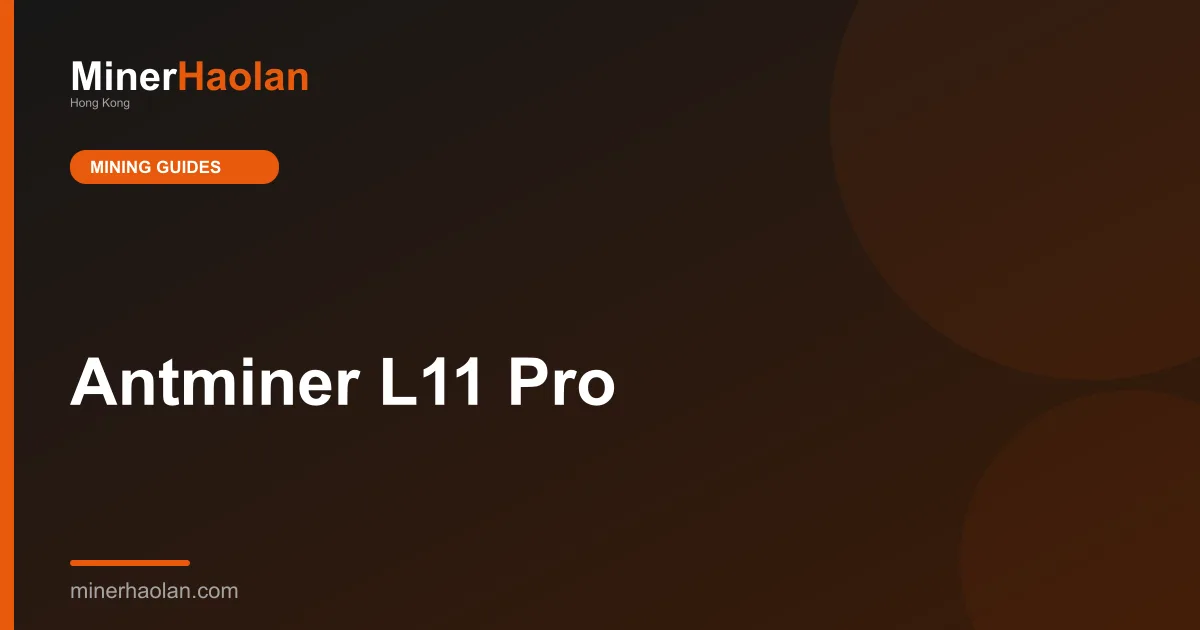 Antminer L11 Pro