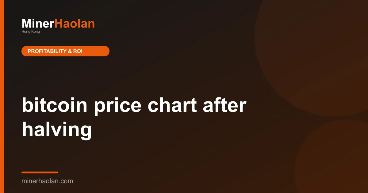 bitcoin price chart after halving