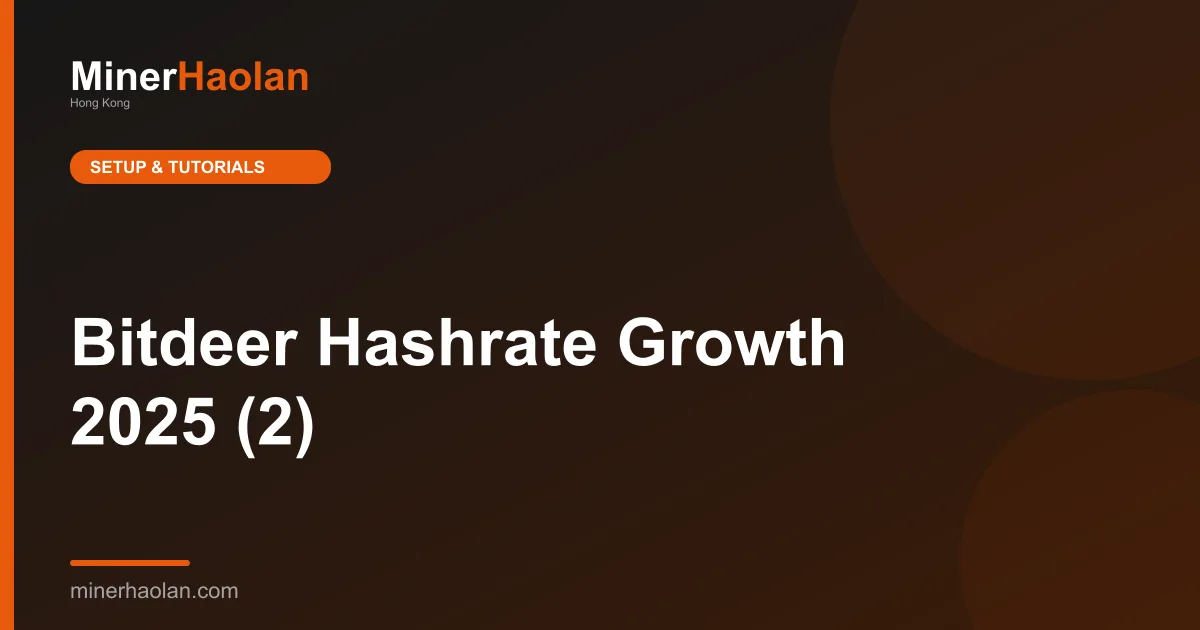 Bitdeer Hashrate Growth 2025 (2)