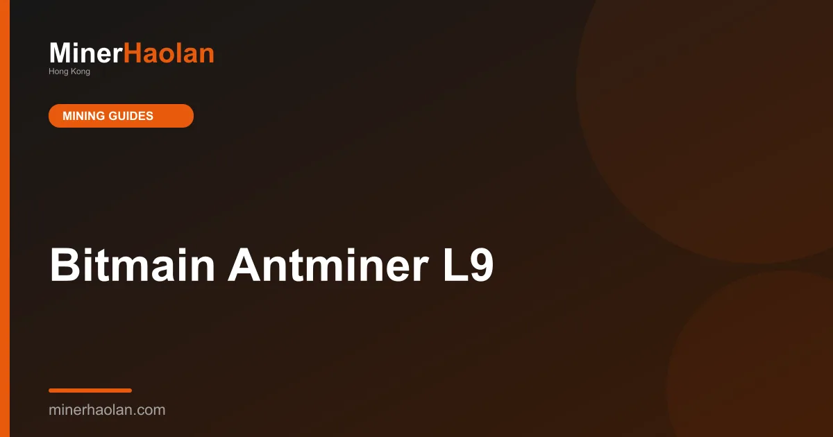 Bitmain Antminer L9