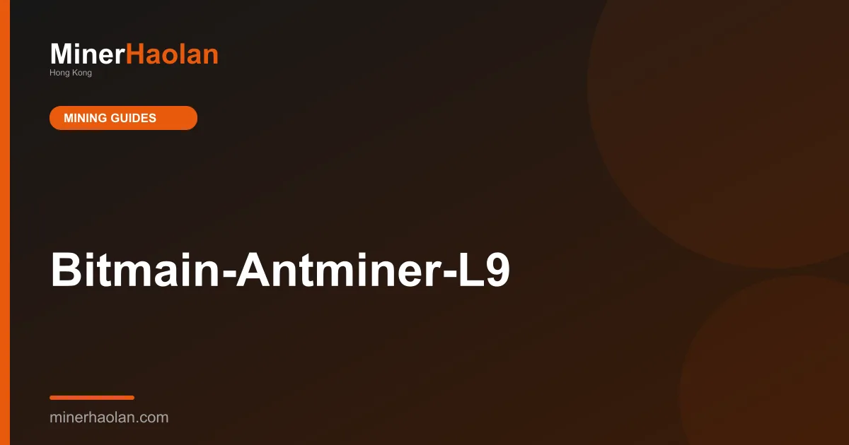 Bitmain-Antminer-L9