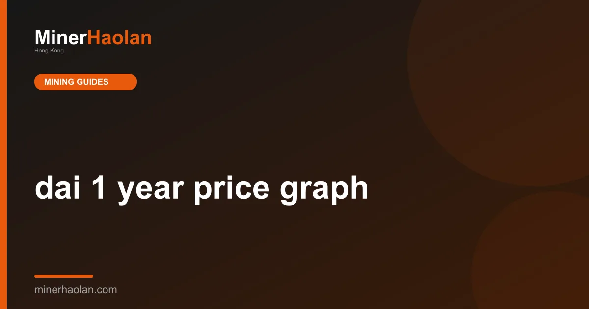 dai 1 year price graph