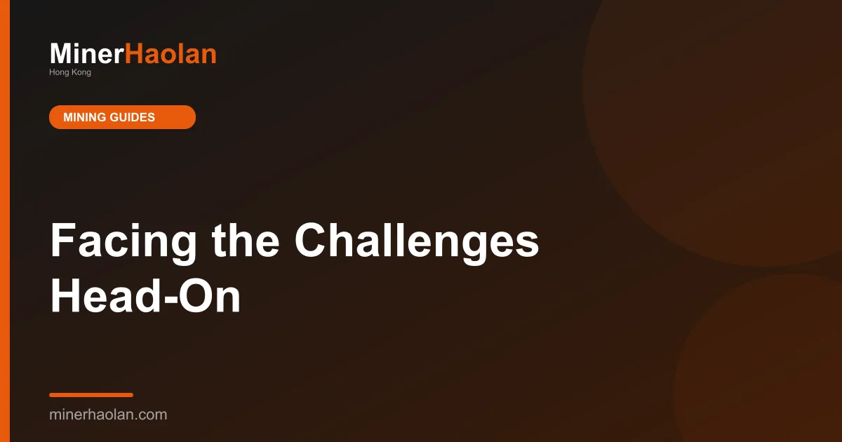 Facing the Challenges Head-On