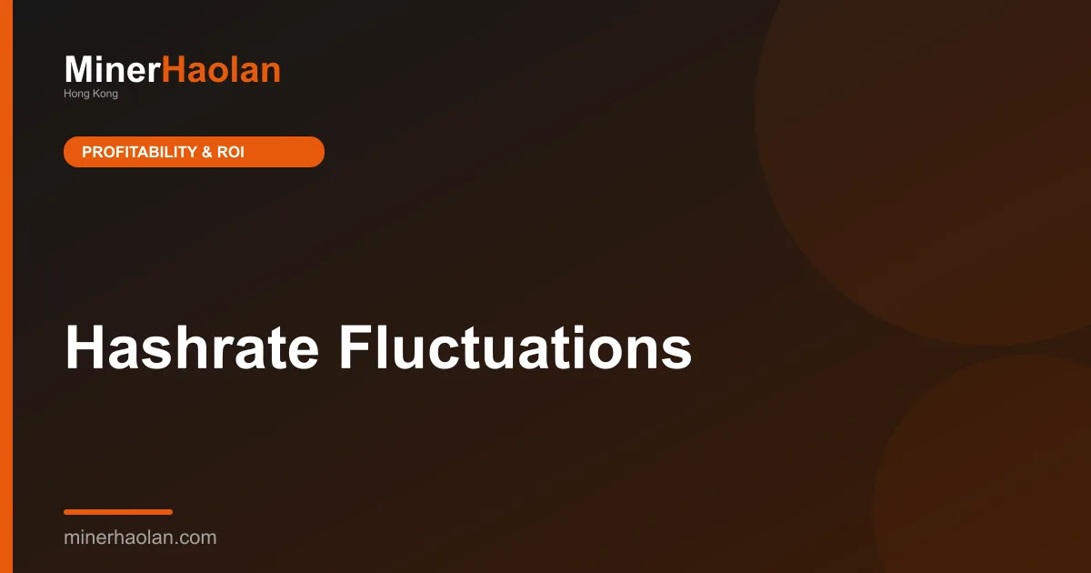 Hashrate Fluctuations