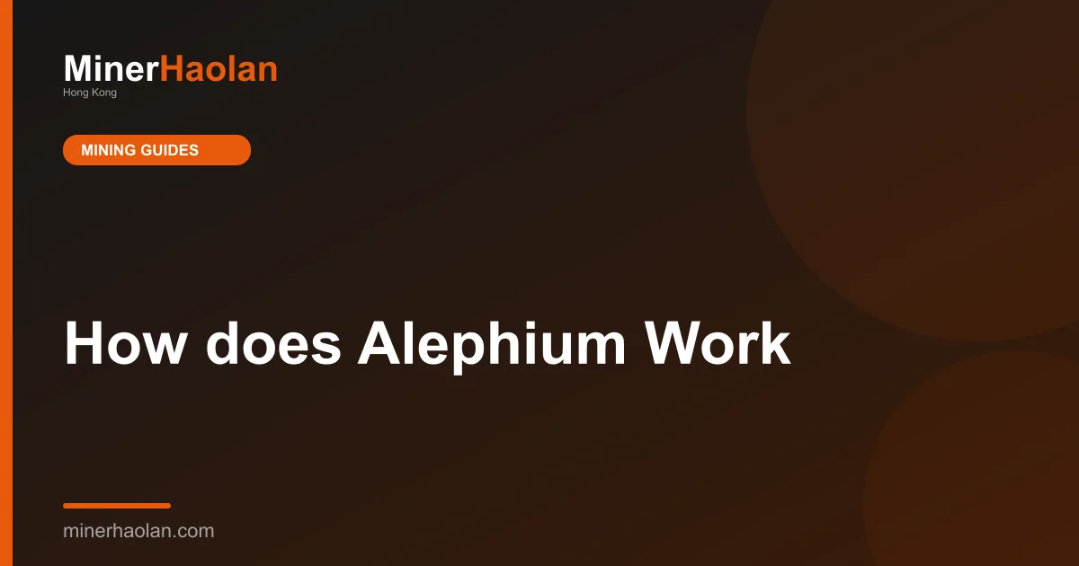 How does Alephium Work