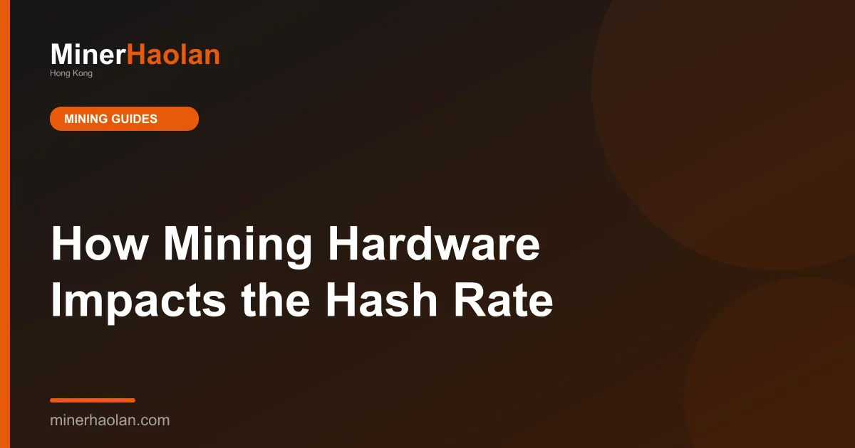 How Mining Hardware Impacts the Hash Rate