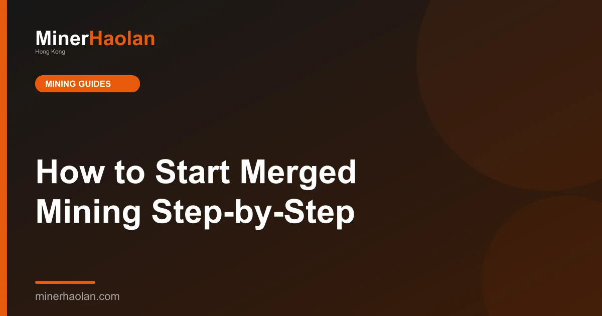 How to Start Merged Mining Step-by-Step