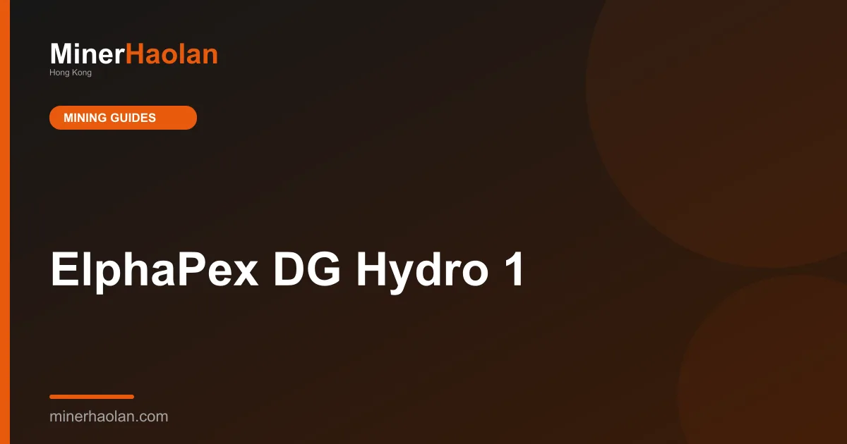ElphaPex DG Hydro 1
