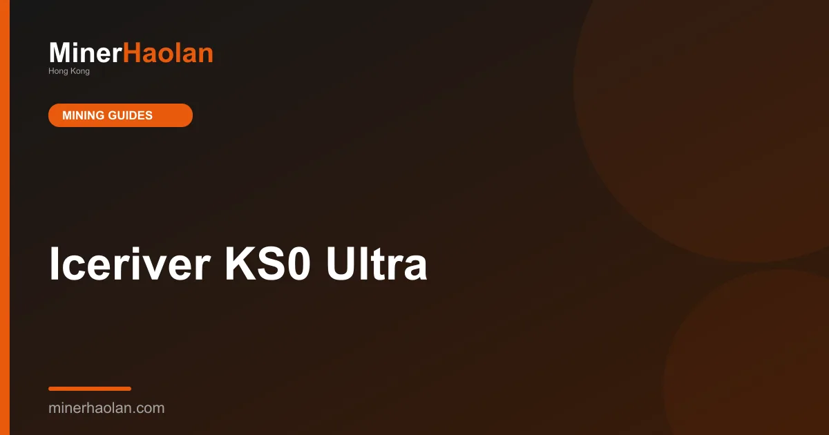 Iceriver KS0 Ultra