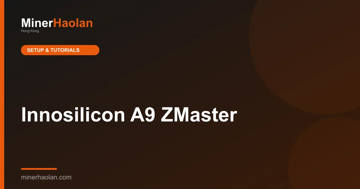Innosilicon A9 ZMaster