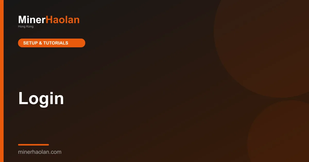 Login