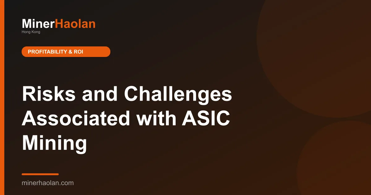 Risks and Challenges Associated with ASIC Mining