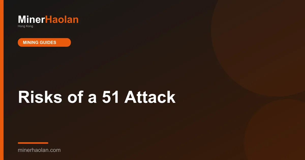 Risks of a 51 Attack
