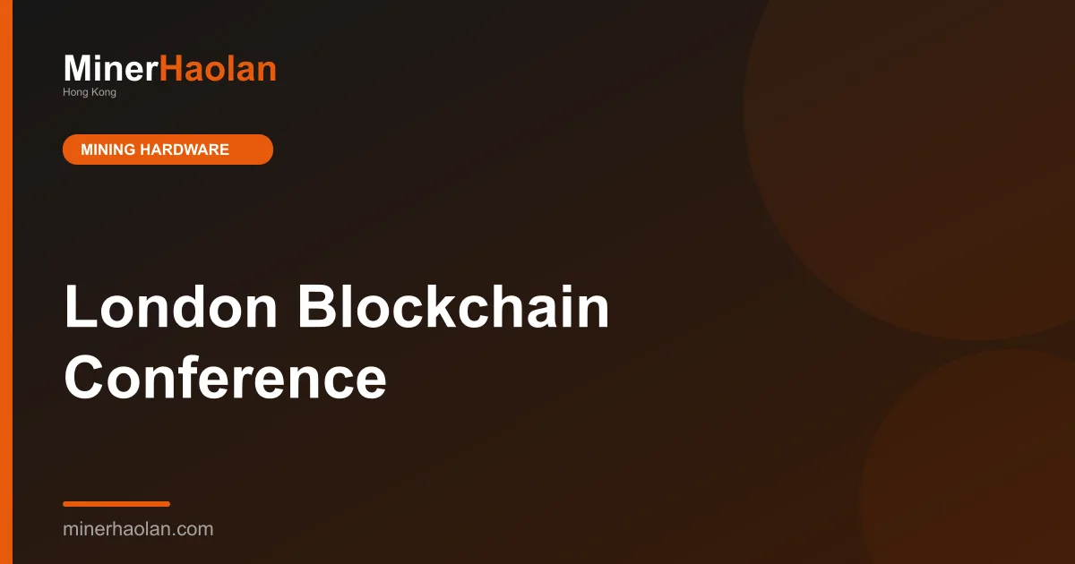 London Blockchain Conference