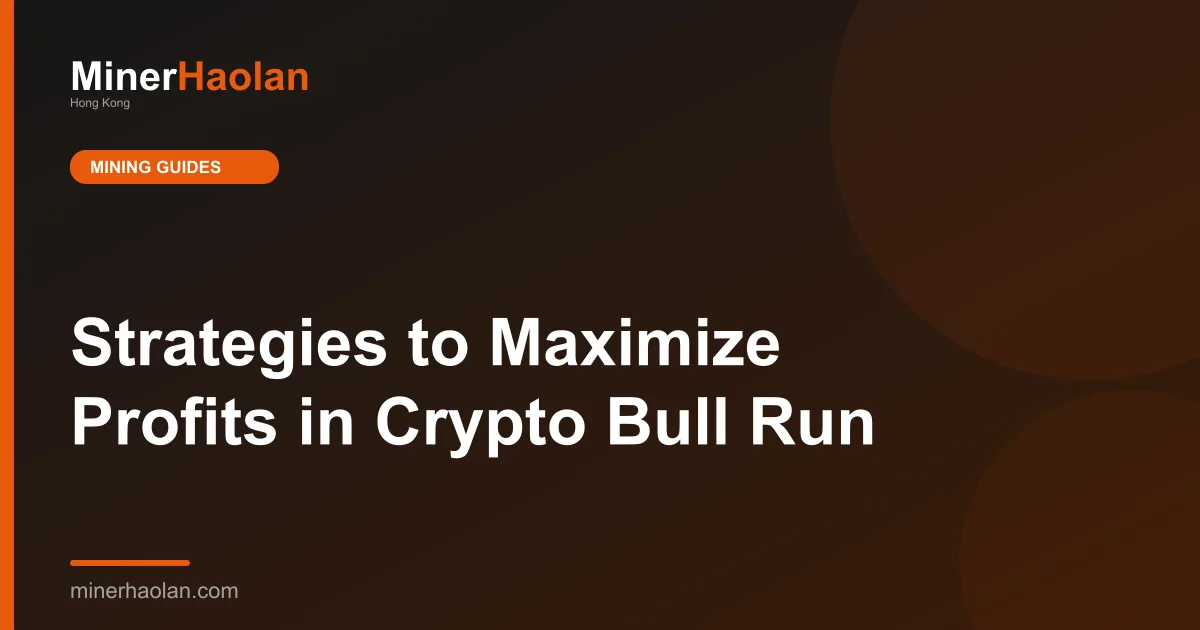 Strategies to Maximize Profits in Crypto Bull Run