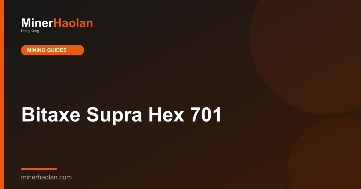 Bitaxe Supra Hex 701