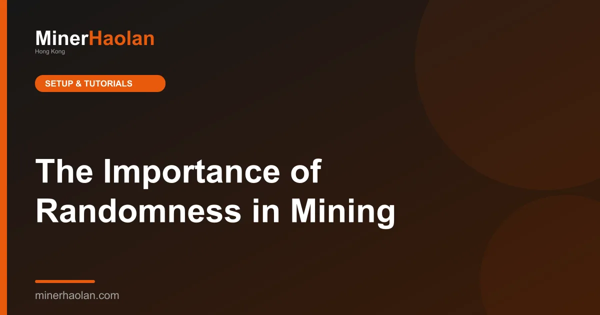 The Importance of Randomness in Mining