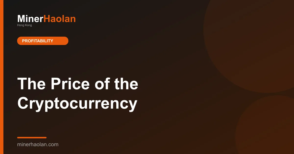The Price of the Cryptocurrency