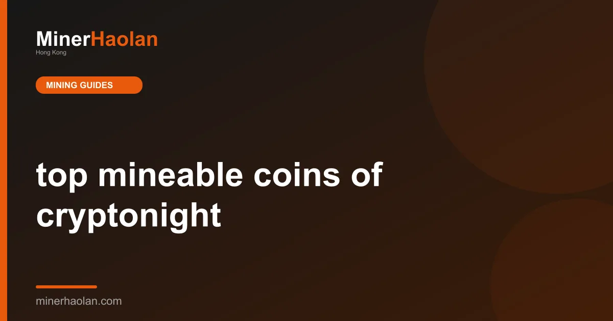 top mineable coins of cryptonight