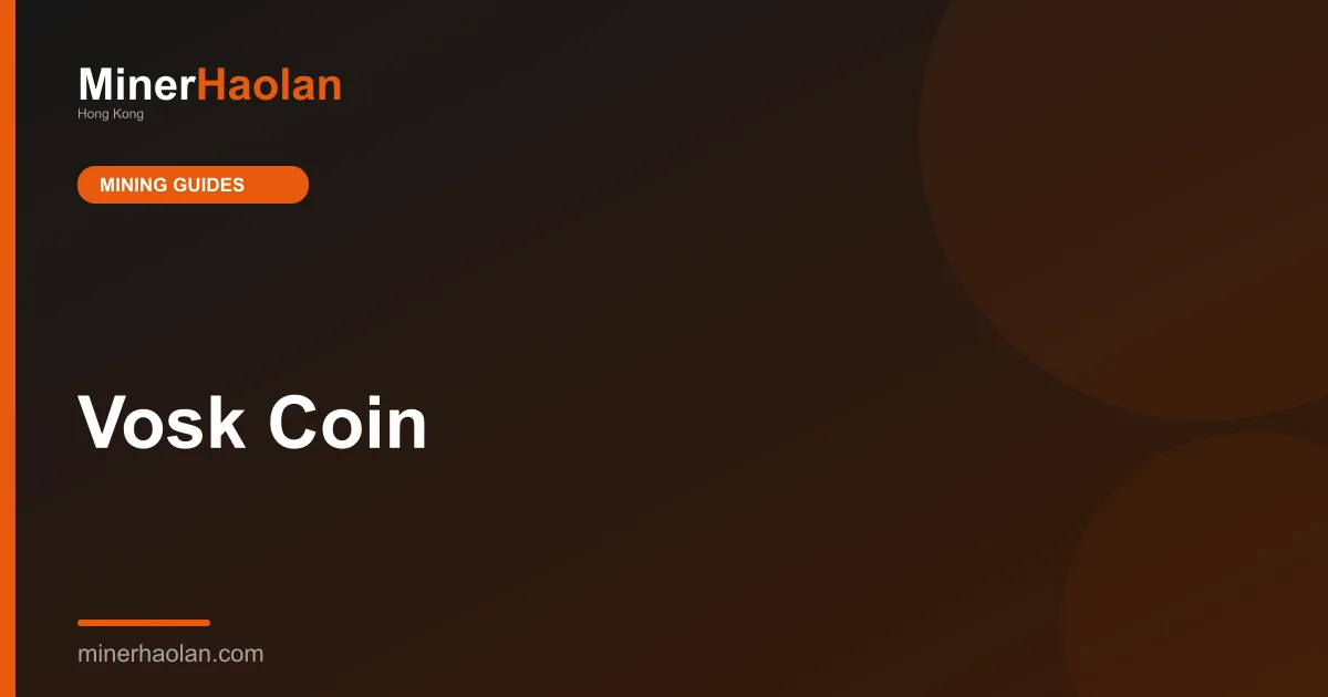 Vosk Coin