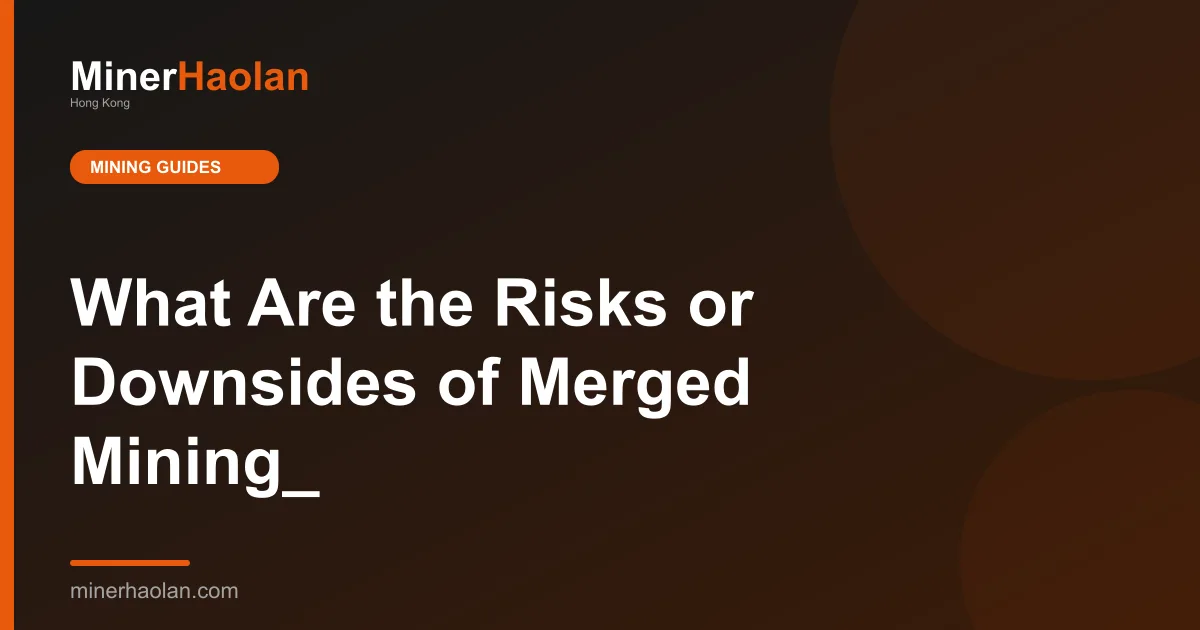 What Are the Risks or Downsides of Merged Mining_