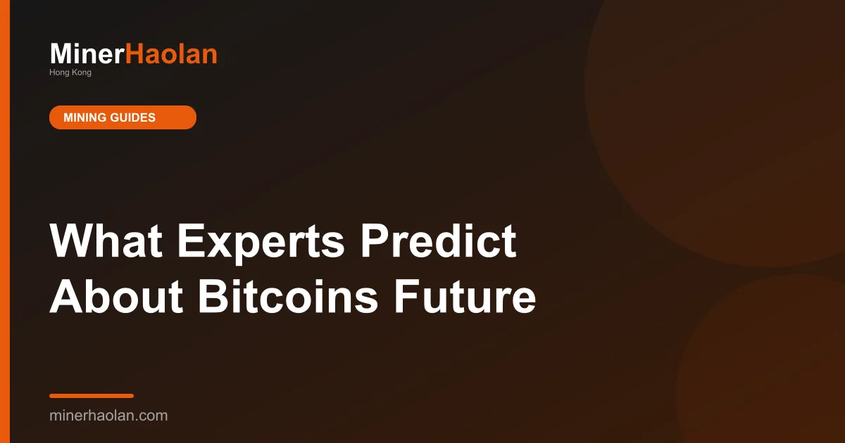 What Experts Predict About Bitcoins Future