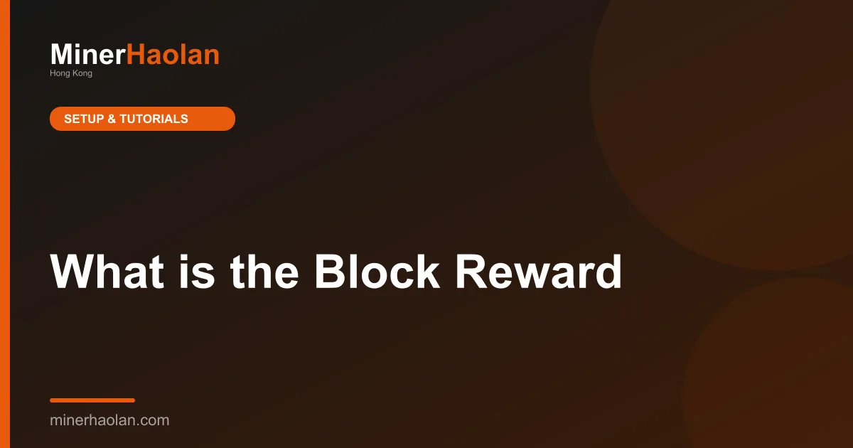 What is the Block Reward