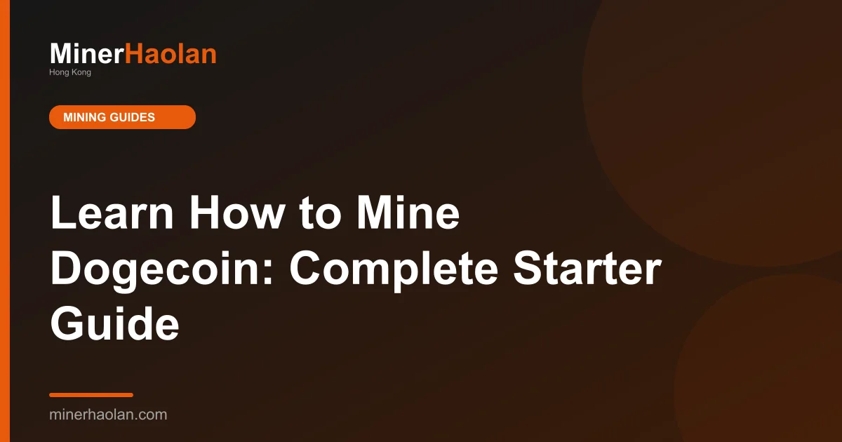 Learn How to Mine Dogecoin: Complete Starter Guide