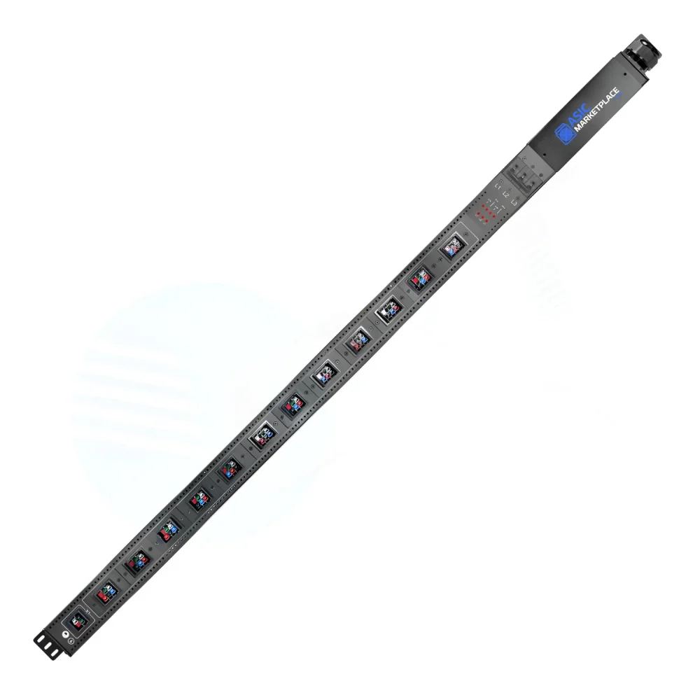 Bitmain 100A 3-Phase PDU – 415V, 72KW, 12 P34 Sockets (S21 & T21) - View 1