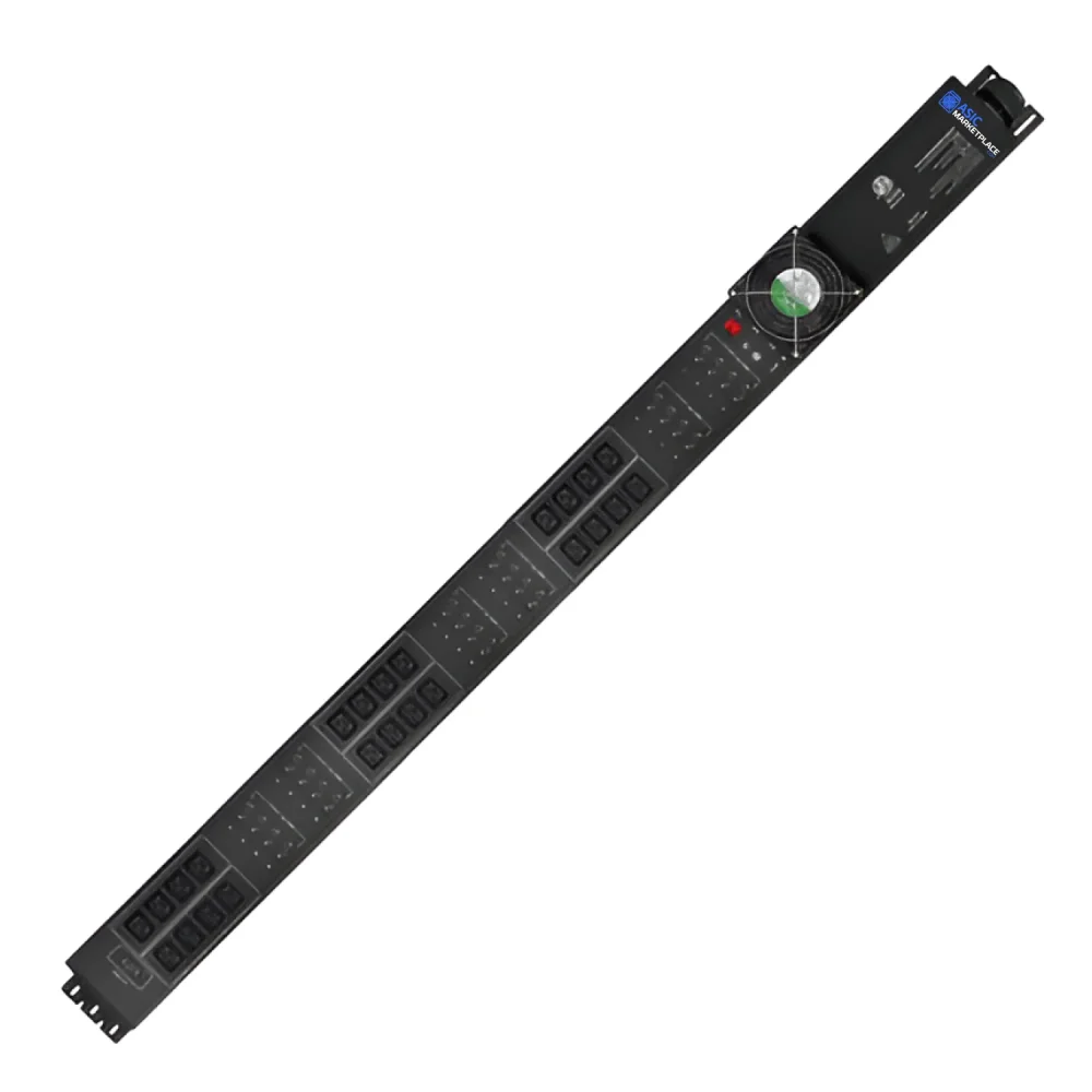 Bitmain 160A 3-Phase PDU – 380-415V, 24 C19 Ports - View 1