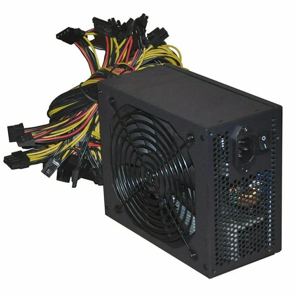 MinerHaolan 1800W ATX Mining Power Supply 110V - 220V - US Plug - View 1