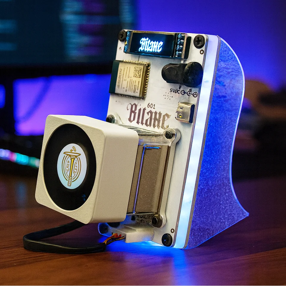 Bitaxe Gamma Bitcoin Miner “Ice Angel” Edition