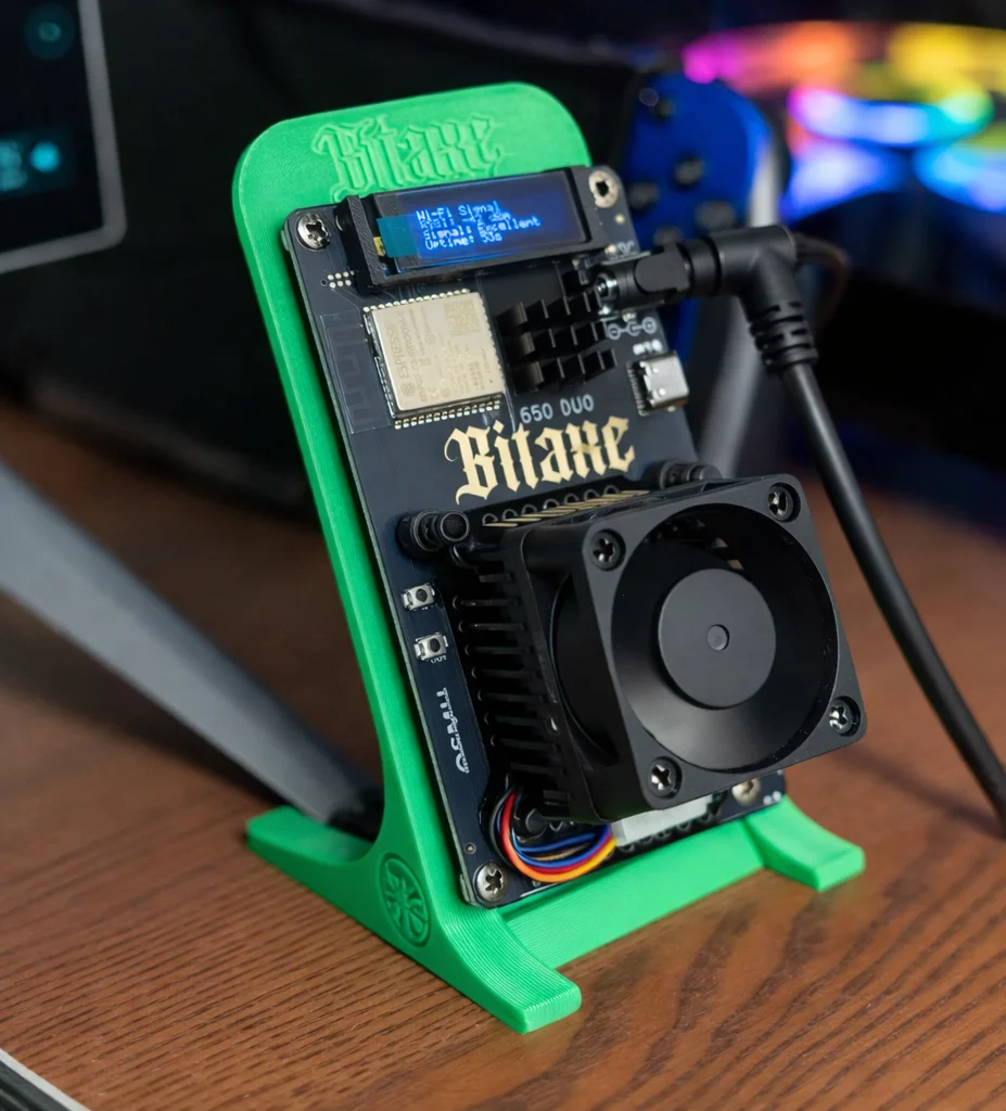 Bitaxe Gamma DUO 650 - 1.6TH/s w/ Power Supply