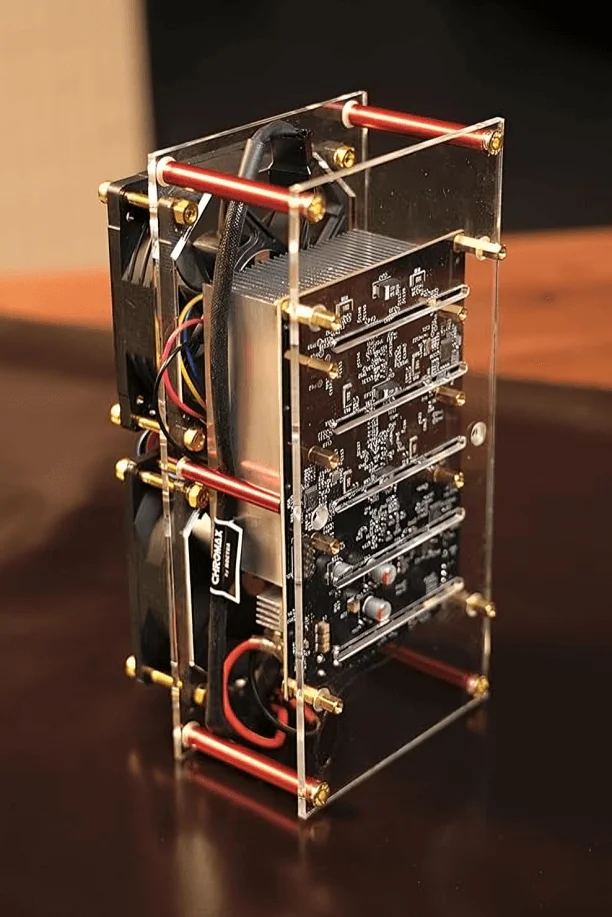 Bitaxe HEX Lottery Miner 3TH/s + Clear Case - thumbnail 2