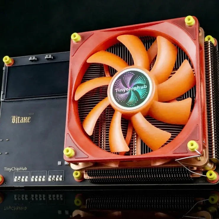 Bitaxe Naja Duo BM1373 Miner w/ Power Supply - View 1