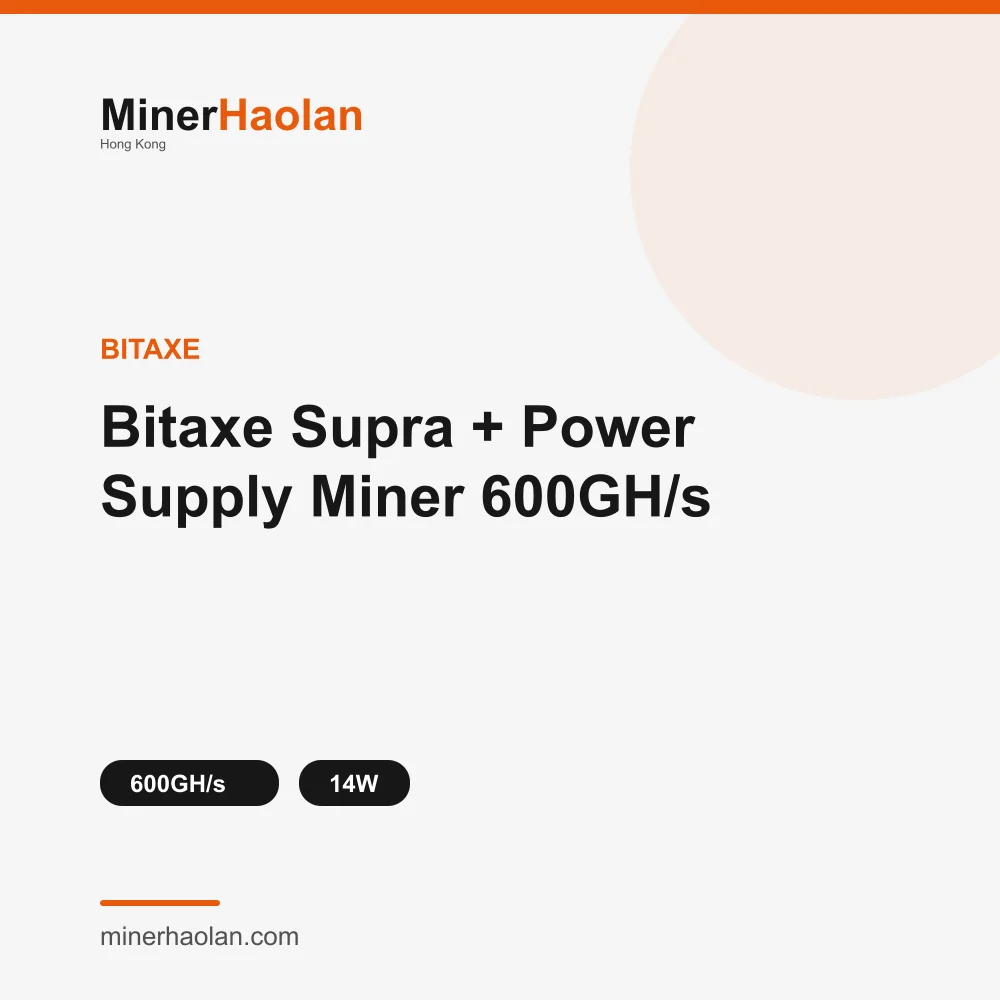 Bitaxe Supra + Power Supply Miner 600GH/s - thumbnail 3