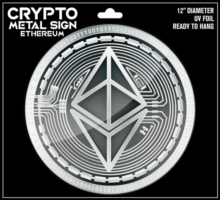 MinerHaolan Bitcoin Crypto UV-Coated Metal Sign - thumbnail 3