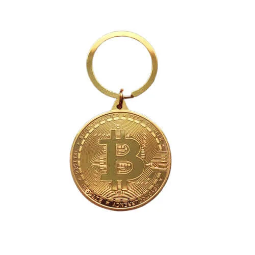 MinerHaolan Bitcoin Metal Keychain - thumbnail 2