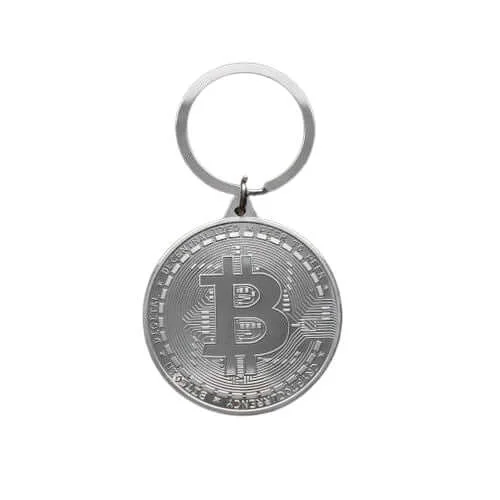 MinerHaolan Bitcoin Metal Keychain - thumbnail 3