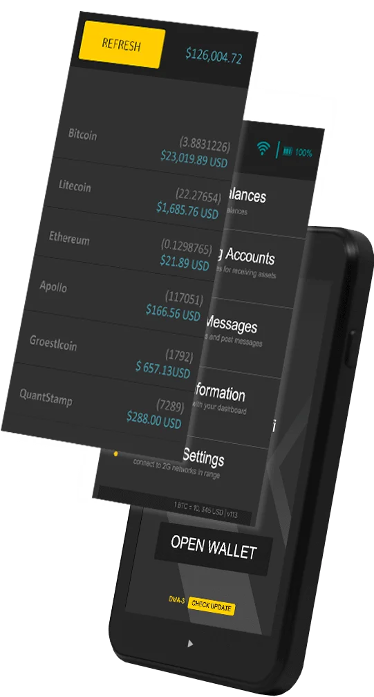 MinerHaolan BitFi 2 Cryptocurrency Hardware Wallet - thumbnail 3