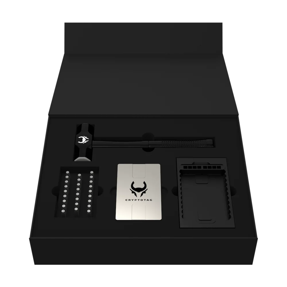 MinerHaolan CRYPTOTAG - Space Grade Titanium Seed and Private Keys Backup - thumbnail 2