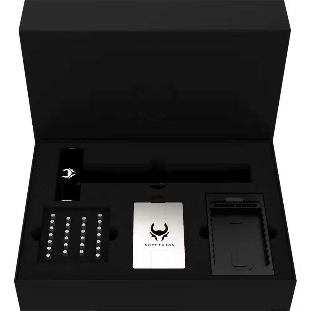 MinerHaolan Cryptotag Thor Ultimate Titanium Crypto Backup Kit - View 1
