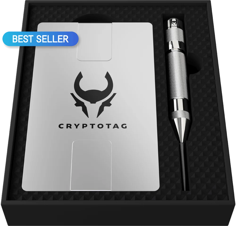 MinerHaolan CryptoTAG Zeus Starter Kit - Seed Key Phrase Backup - View 1