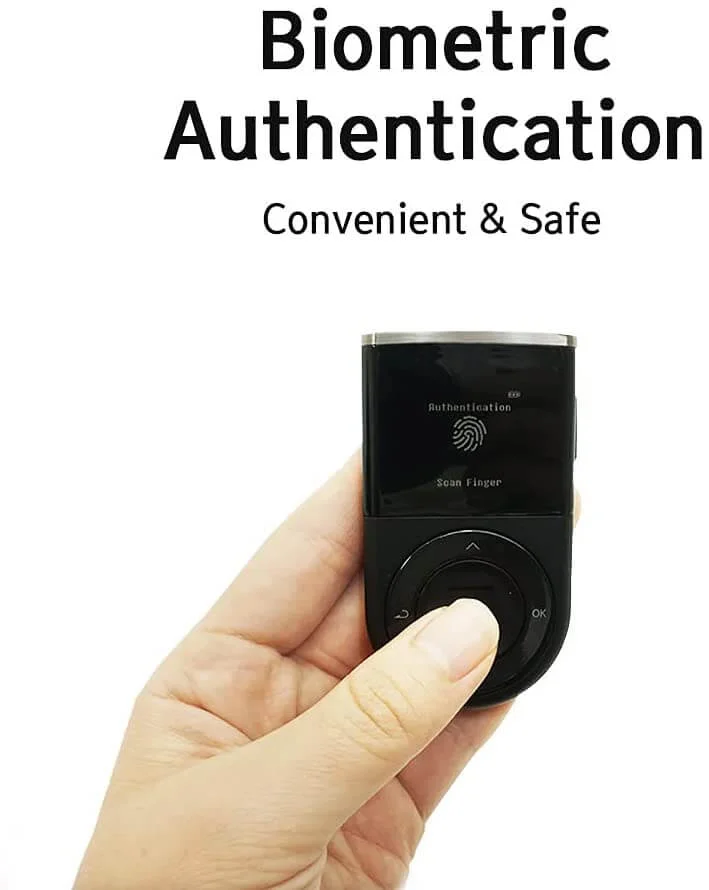 MinerHaolan D'CENT Biometric Bluetooth Cryptocurrency Hardware Wallet - thumbnail 2