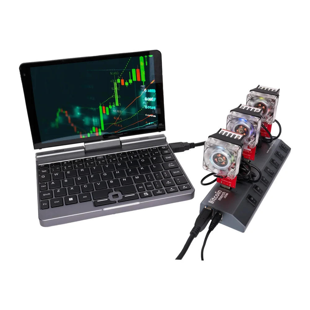 Easy Miner Laptop Kit - 3 x GekkoScience COMPAC F Laptop Combo BTC - thumbnail 2